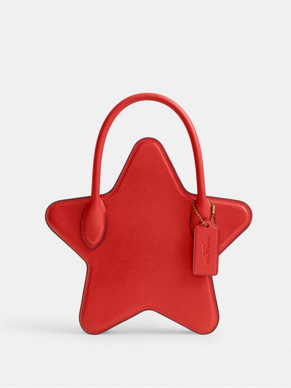 COACH BUNDLE: Coach Denim Cherry Embroidered Cargo Tote & Coach Star Crossbody - Picture 9 of 15